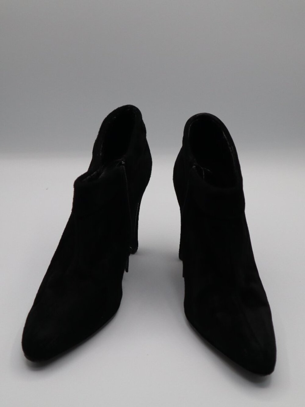 Colin Stuart Black Bootie Suede heels